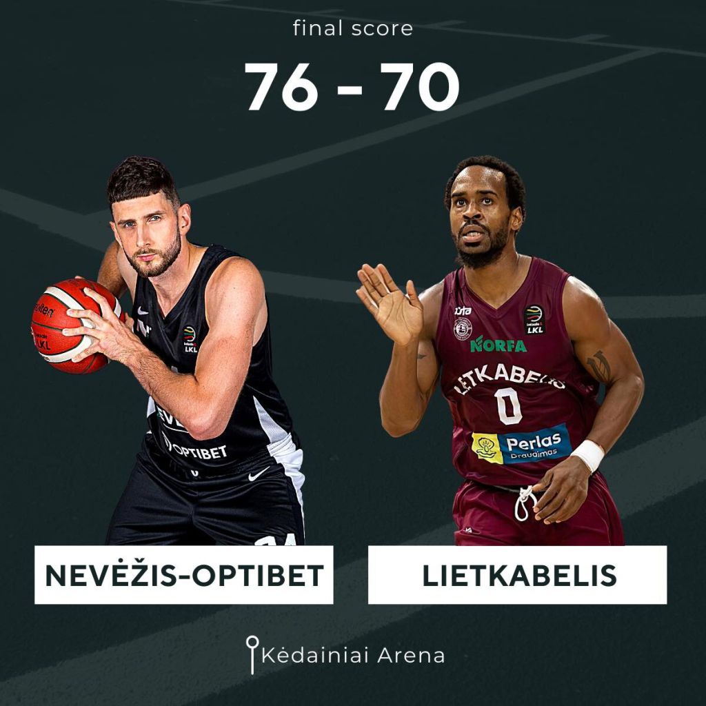Kėdainių „Nevėžis-Optibet“ iškovojo antrąją pergalę!