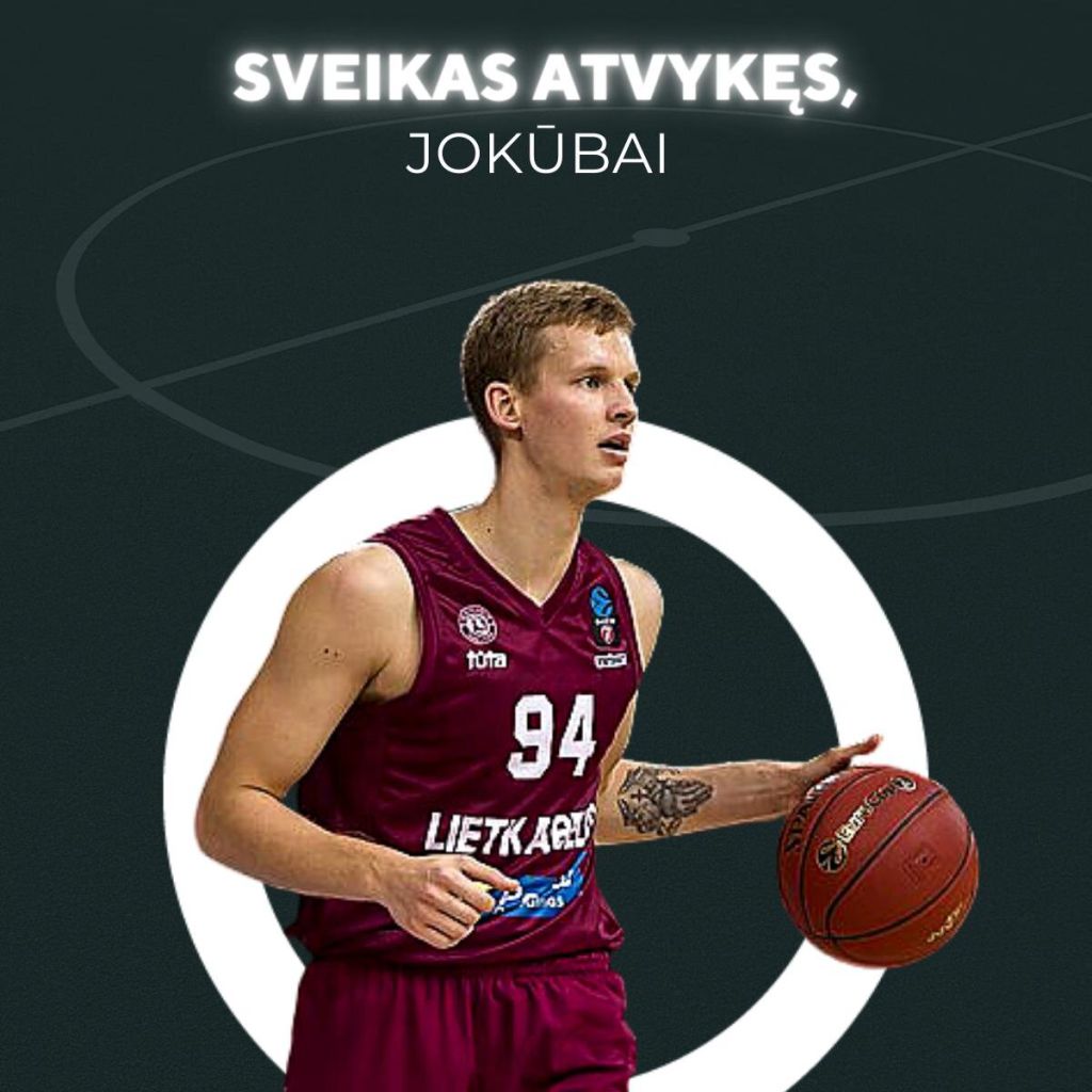 Gynėjų grandį papildė Jokūbas Gintvainis