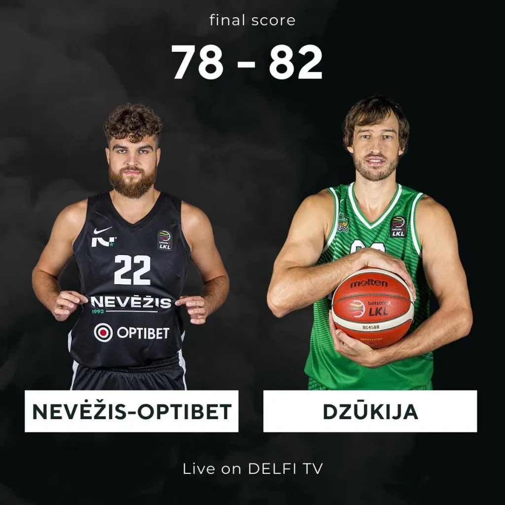 Atkakliose rungtynėse pralaimėta Alytaus „Dzūkijai“
