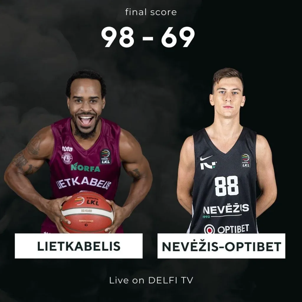 Išvykoje pralaimėta Panevėžio „Lietkabeliui“