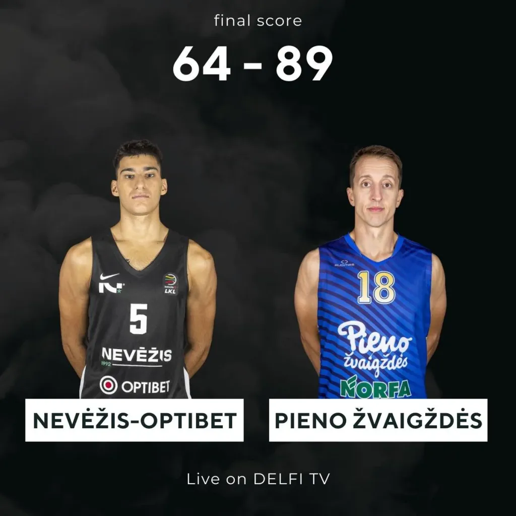 Kėdainių „Nevėžis-Optibet“ pripažino svečių iš Pasvalio pranašumą