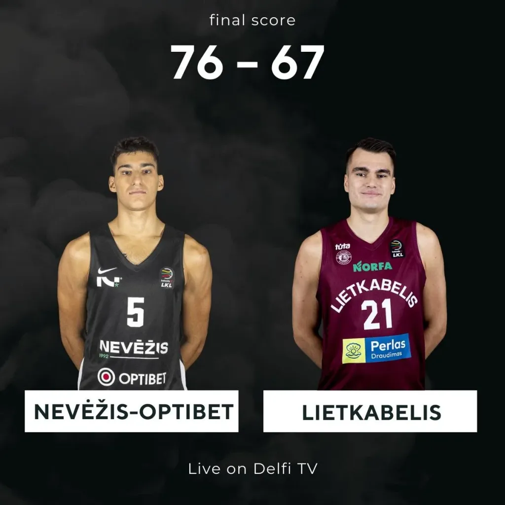 Antrą kartą šiame sezone nukautas Panevėžio „Lietkabelis“