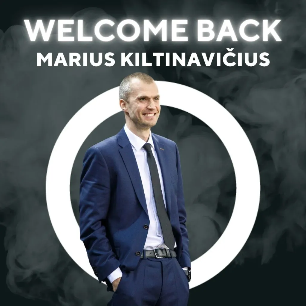 Prie ekipos vairo grįžta Marius Kiltinavičius