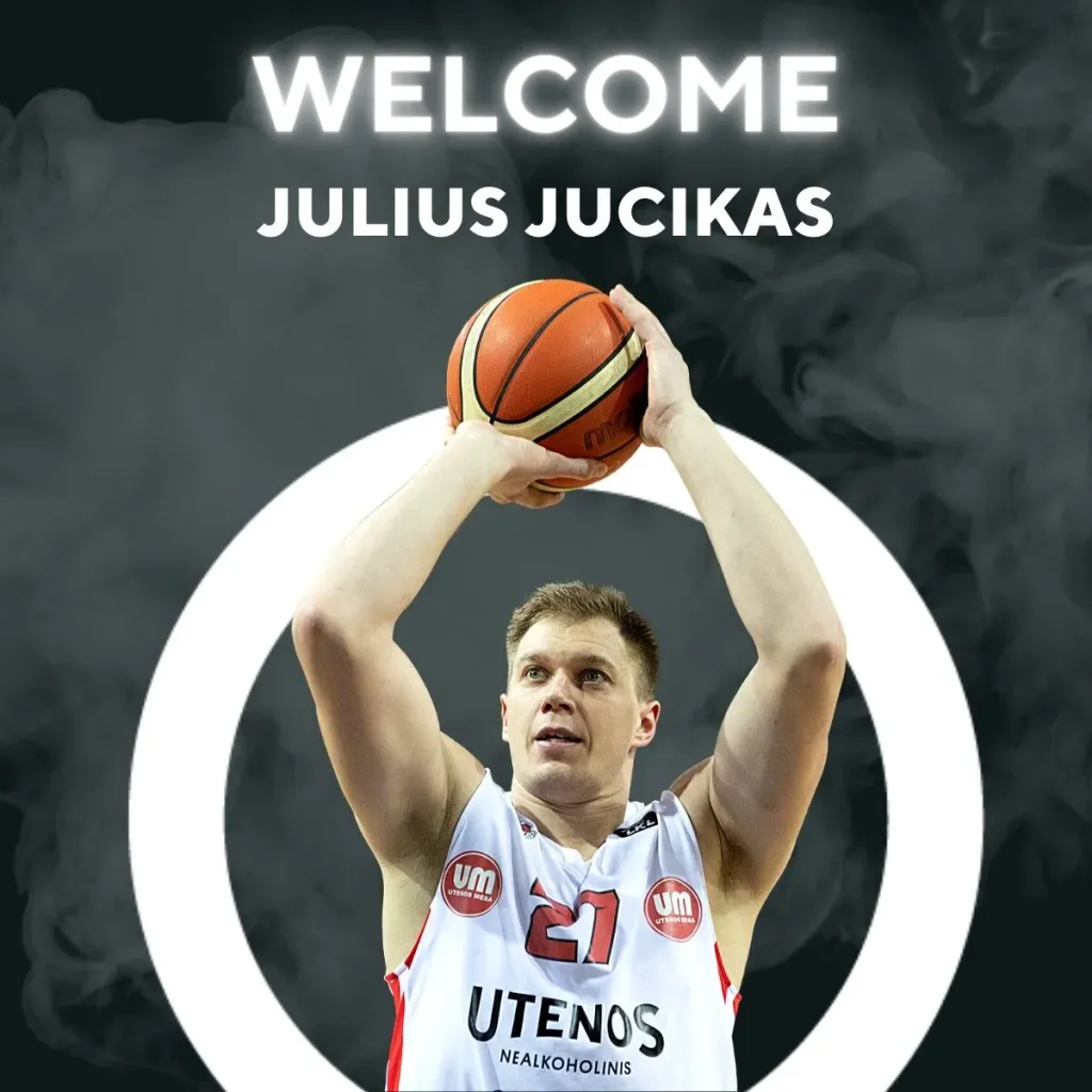 Komandos priekinę liniją stiprina Julius Jucikas