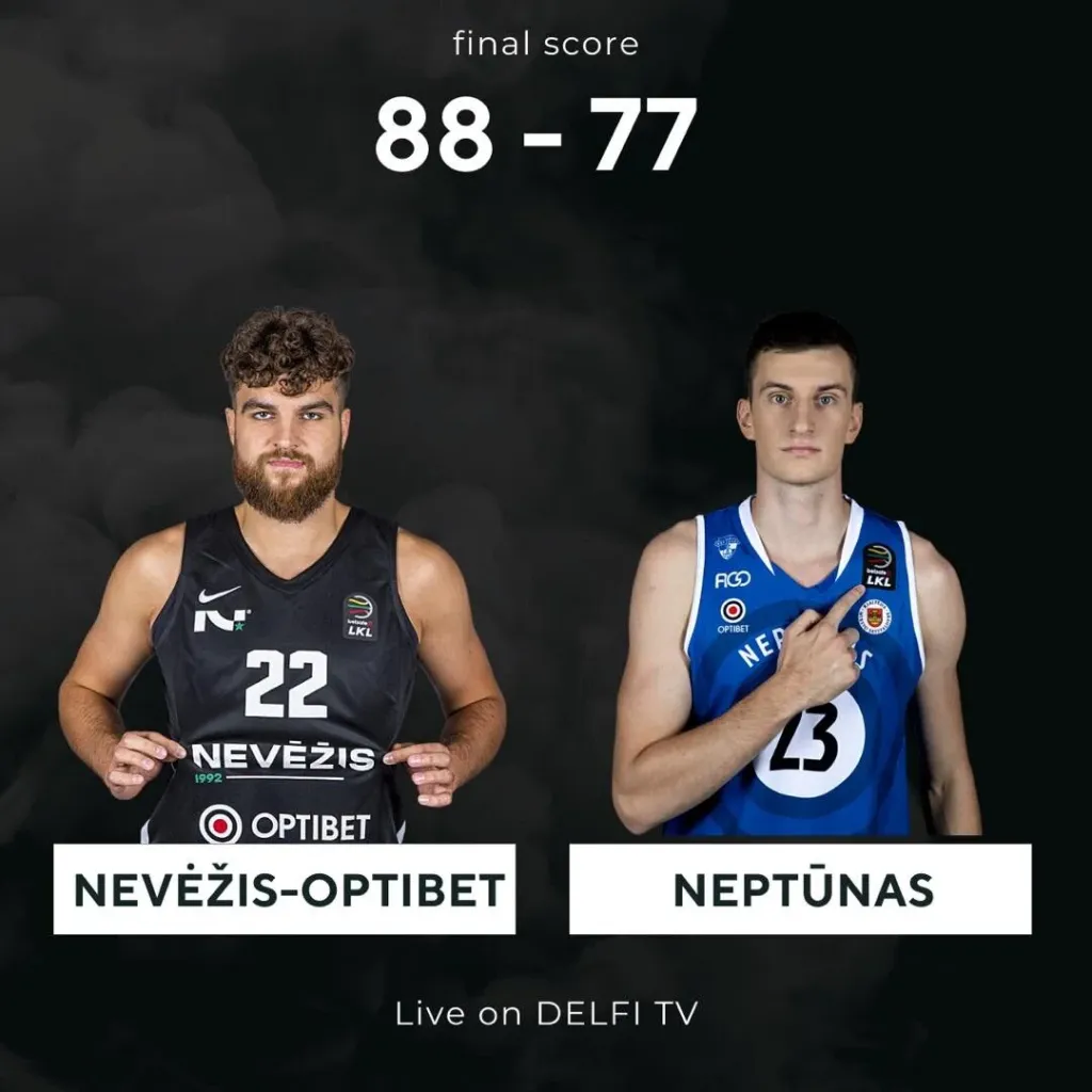 Antrą kartą šiame sezone įveiktas Klaipėdos „Neptūnas“