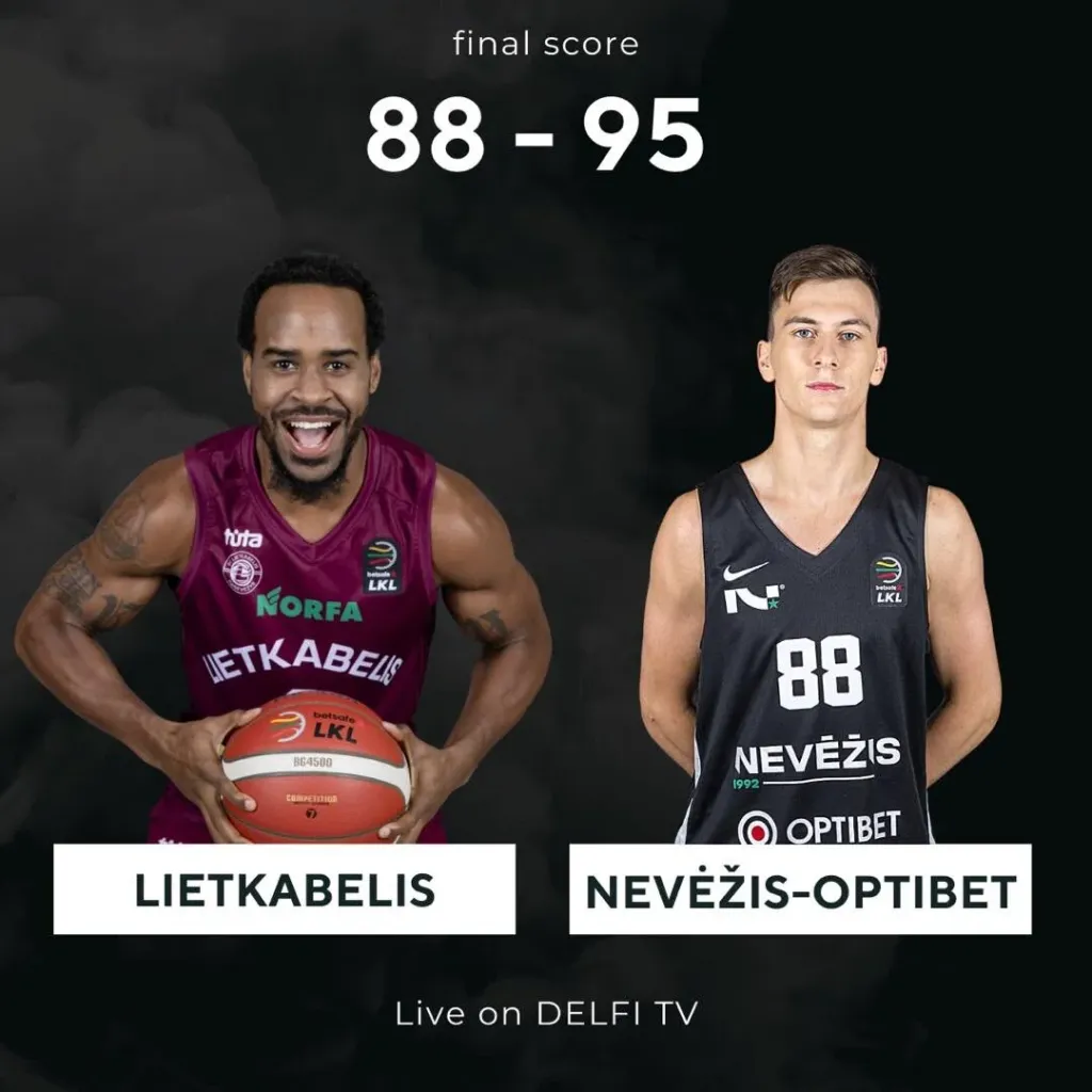 Dar kartą šiame sezone įveiktas Panevėžio „Lietkabelis“