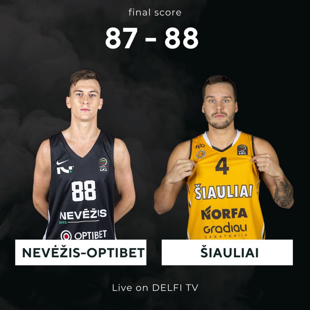 Kėdainių „Nevėžis-Optibet“ sezoną baigė nesėkme
