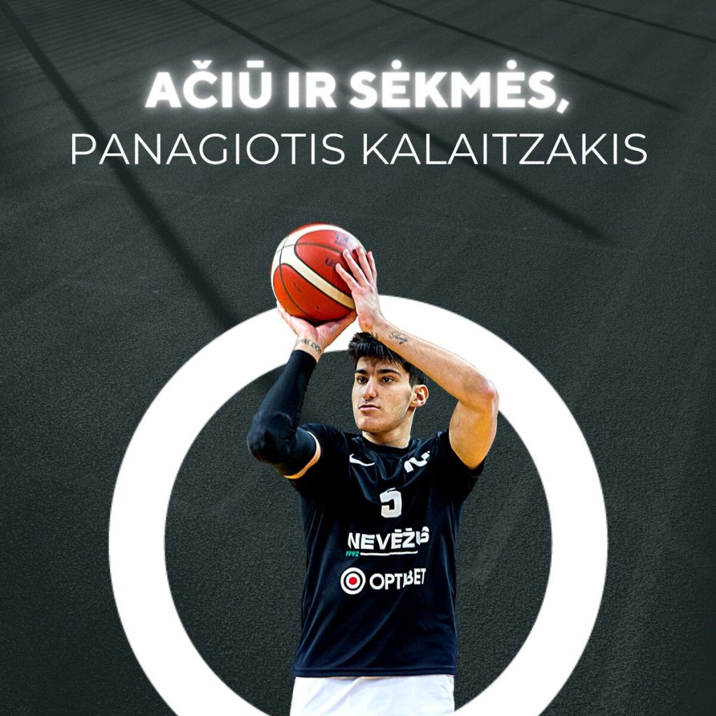 Panagiotis Kalaitzakis už išpirką palieka Kėdainių ekipą