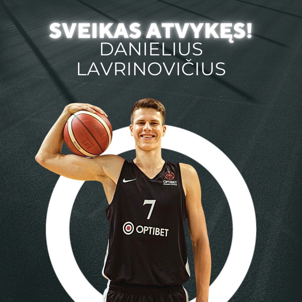 Komandos priekinę liniją stiprina Danielius Lavrinovičius