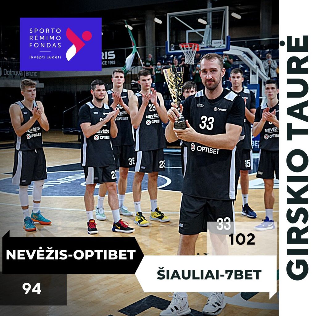 Kėdainių „Nevėžis-Optibet“ patyrė pralaimėjimą „Girskio taurė 2021“ turnyro finale
