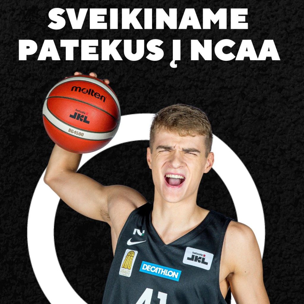 Kėdainiškis Armandas Plintauskas kitą sezoną rungtyniaus NCAA
