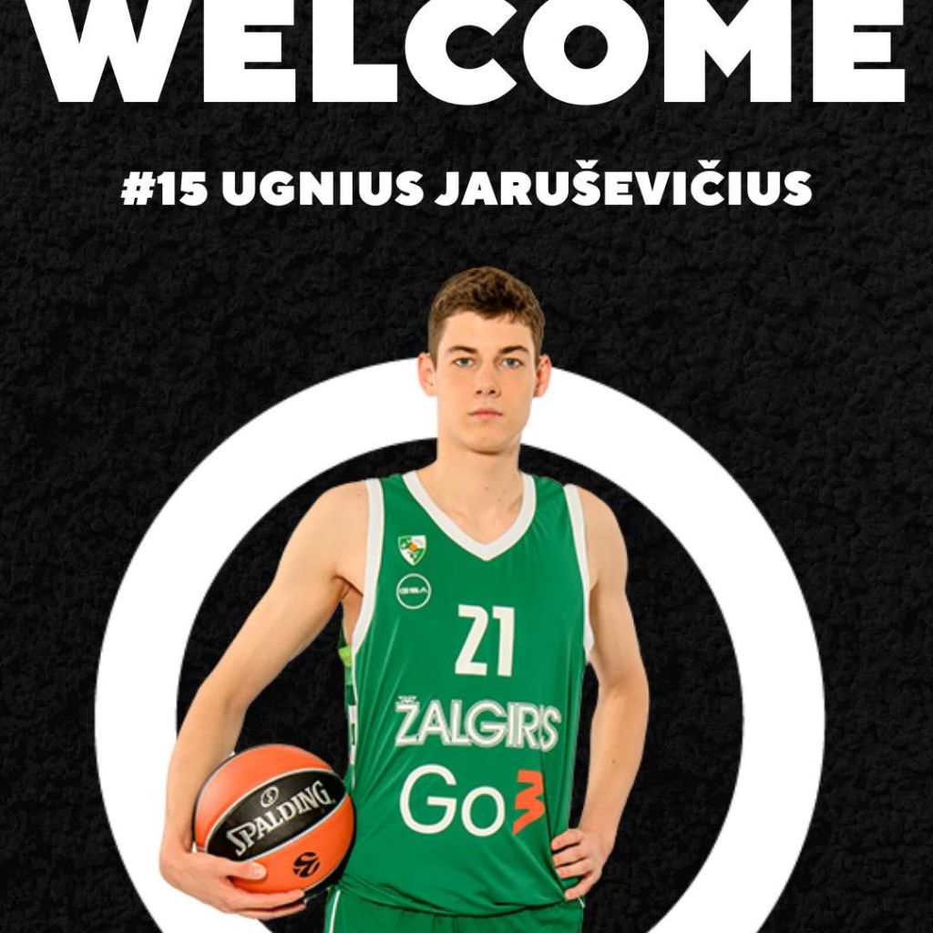 Kėdainių „Nevėžis-Optibet“ ir Kauno „Žalgiris“ pasiekė susitarimą dėl 18-mečio Ugniaus Jaruševičiaus nuomos