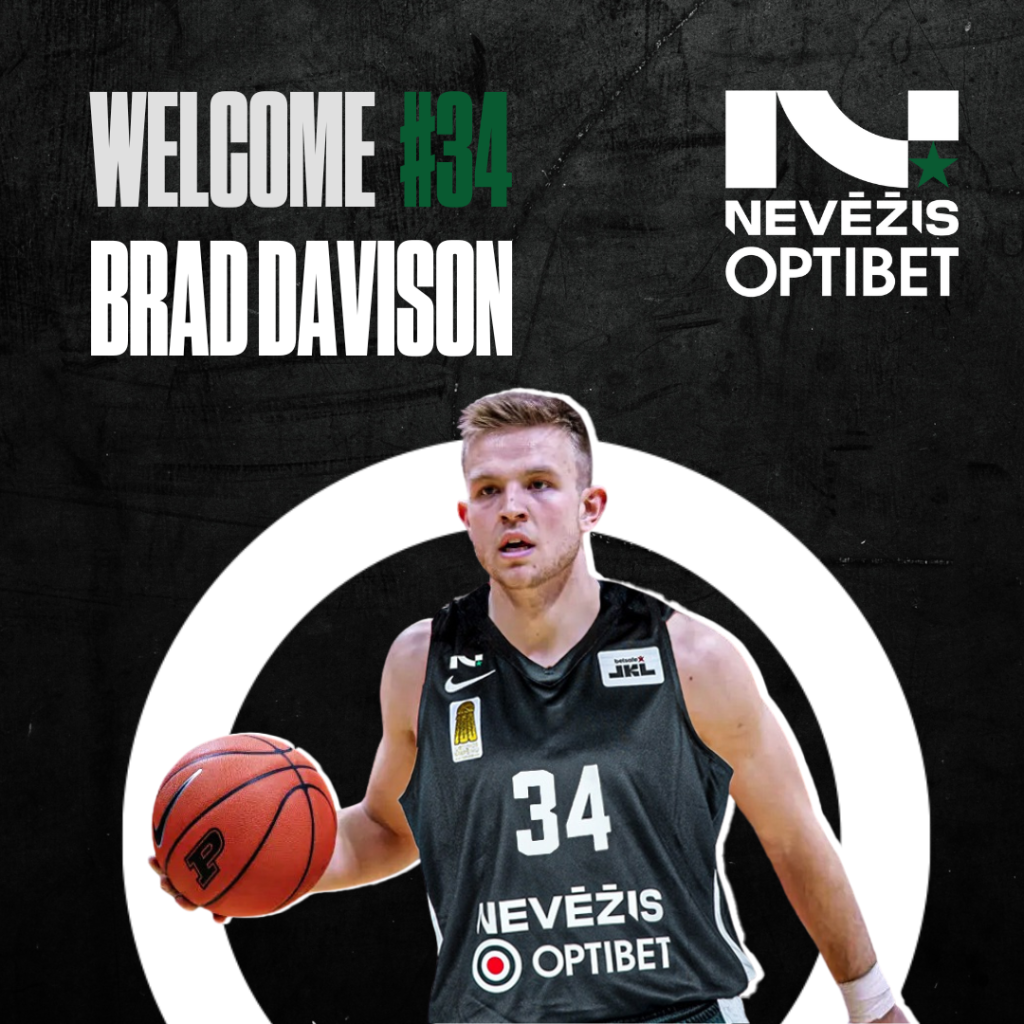 Komandos gynėjų grandį stiprina amerikietis Brad Davison