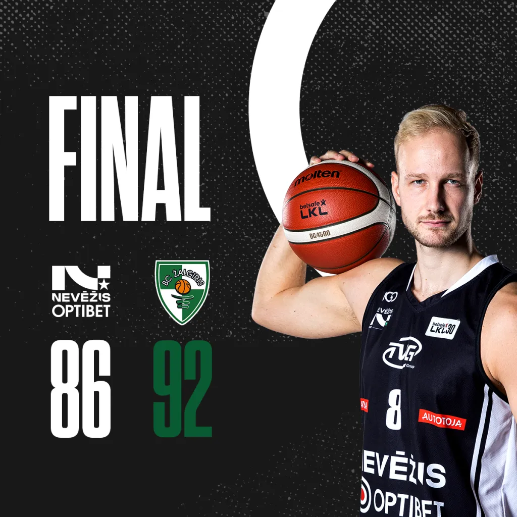 Kėdainiuose nelengvai laimėjęs „Žalgiris“ iškovojo bilietą į pusfinalį
