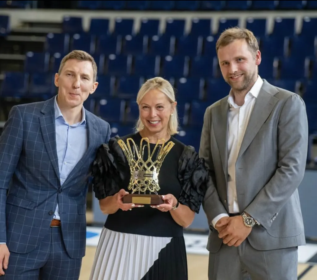 Kėdainių Nevėžis-Optibet komanda nominuota bendruomeniškumo sidabro apdovanojimu