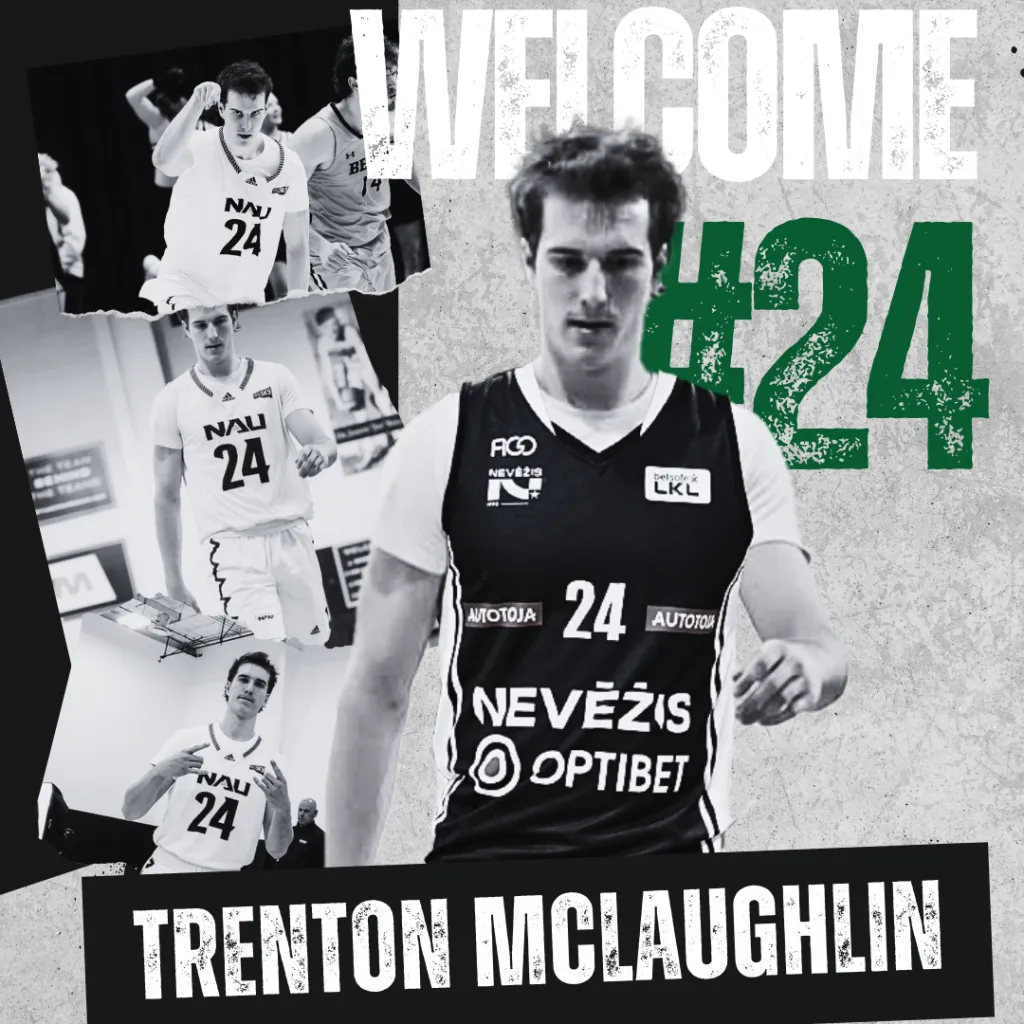 Į Kėdainius atvyksta snaiperis Trenton McLaughlin